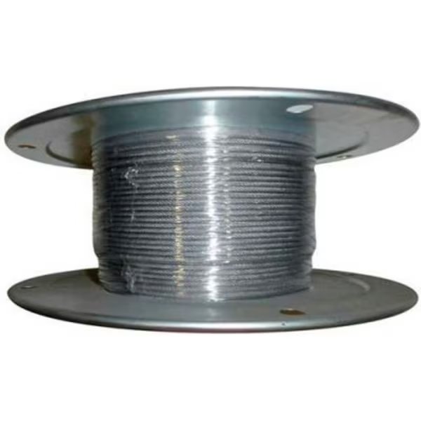 Advantage 500' 1/8" Diameter 7x7 Stainless Steel Aircraft Cable SSAC1257X7R500, Advantage Sales & Supply, Mfr#: SSAC1257X7R500