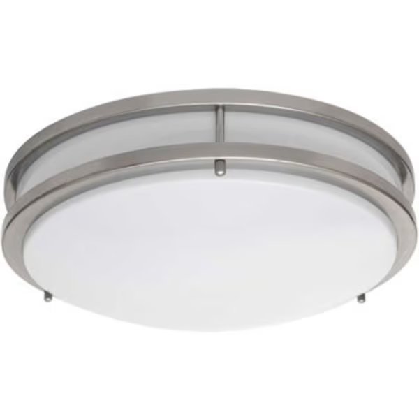 Amax Lighting LED-JR003NKL LED Ceiling Fixtures, 35W, 4000 CCT, 2900 Lumens, 82 CRI, Nickel, Amax Lighting, Mfr#: LED-JR003NKL