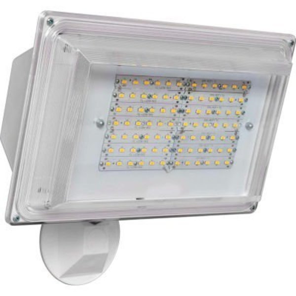 Amax Lighting LED-SL42WH LED Security Light Wall Pack, 42W, 4000 CCT, 3500 Lumens, 82 CRI, White, Amax Lighting, Mfr#: LED-SL42WH