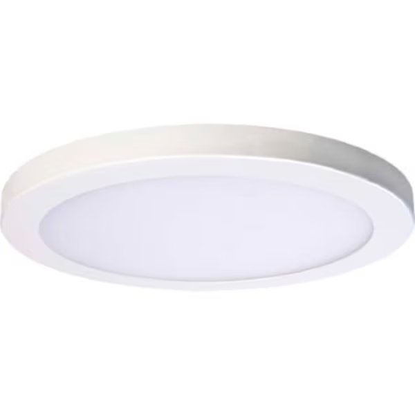 Amax Lighting 11" Round Platter LED Flush Mount Light, 30W, 120V, 3000K, White, Amax Lighting, Mfr#: LED-SM11DL/WT