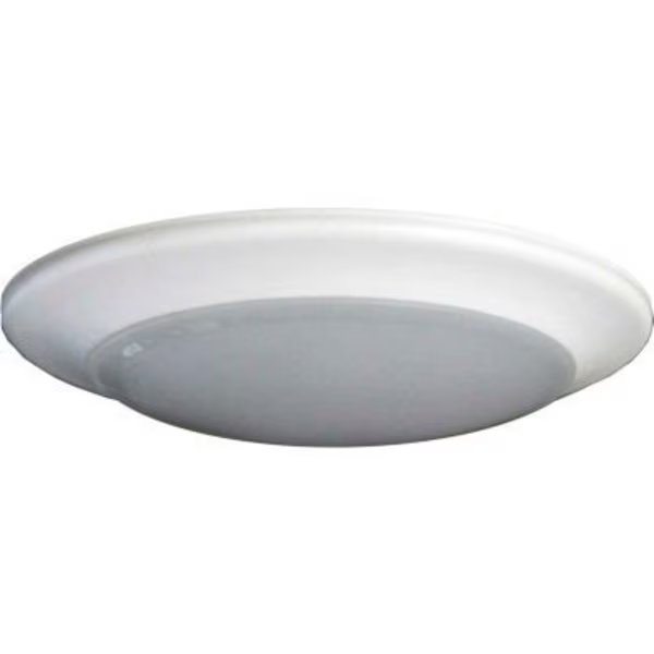 Amax Lighting LED-SM6D/WHT 6" Dimmable LED Can Disk Light, 15W, 3000 CCT, 1095 Lumens, 82 CRI, White, Amax Lighting, Mfr#: LED-SM6D/WHT