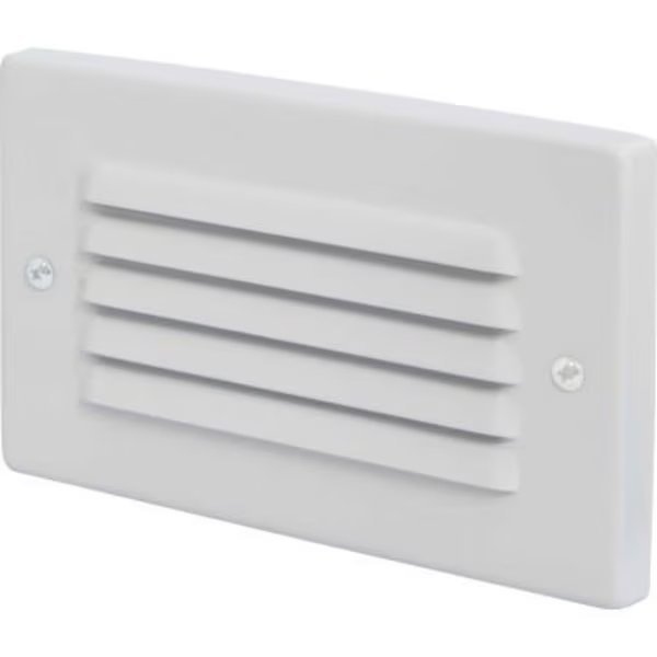 Amax Lighting LED-SPH/WHT LED Step Lights Horizontal, 2.7W, 3000 CCT, 160 Lumens, 80 CRI, White, Amax Lighting, Mfr#: LED-SPH/WHT