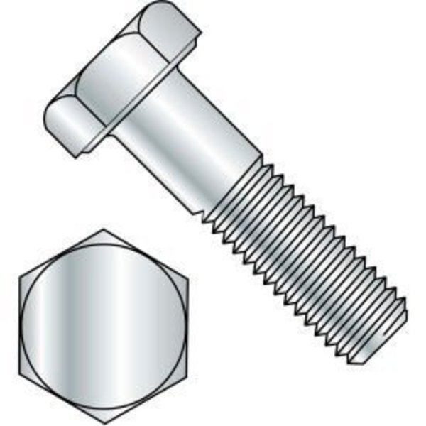 Class 8.8, M8-1.25 Hex Head Cap Screw, Zinc Plated Carbon Steel, 20 mm L, Brighton-Best, Mfr#: 815034