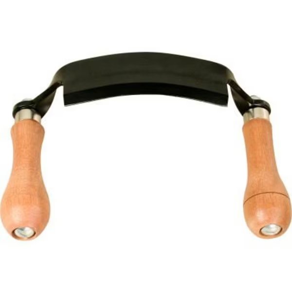 Timber Tuff„¢ Draw Shave TMB-05DC - Curved 5" Steel Blade with Wood Handles, Timber Tuff Tools - Bac Industries Inc., Mfr#: TMB-05DC