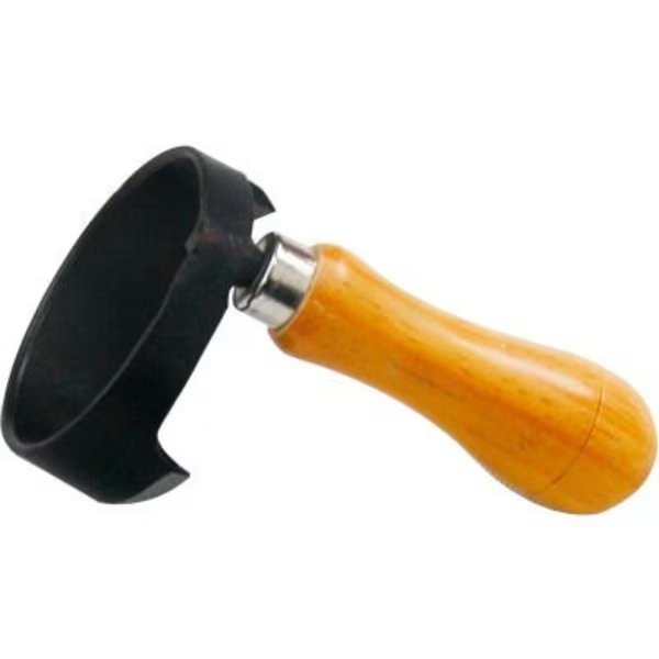 Timber Tuff„¢ Cup Shave TMB-07DC - Circular 7" Steel Blade with Wood Handle - Black, Timber Tuff Tools - Bac Industries Inc., Mfr#: TMB-07DC