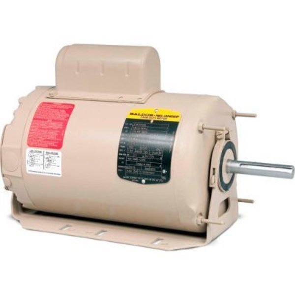 Baldor-Reliance Motor CHC3417A, .33HP, 1100RPM, 1PH, 60HZ, 48Z, 3421C, TEAO, F1, Baldor-Reliance, Mfr#: CHC3417A