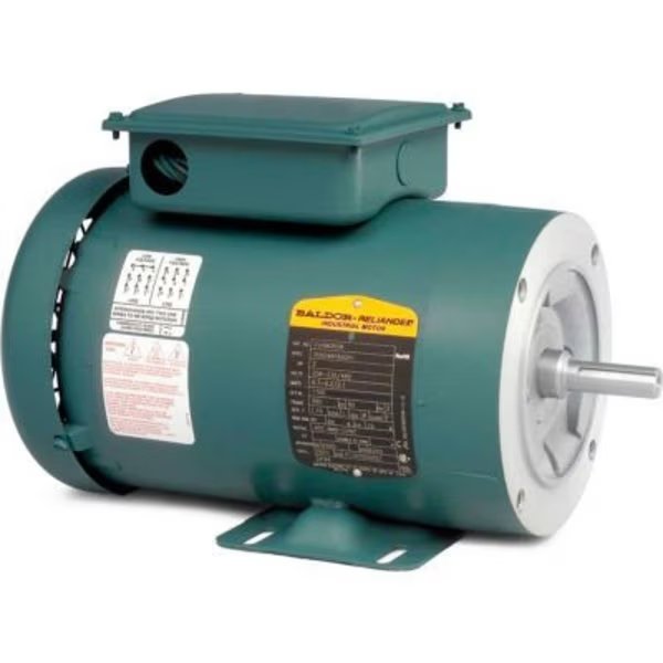 Baldor-Reliance Motor CUHL3518, .5HP, 1725RPM, 1PH, 60HZ, 56C, 3520L, TEFC, F3, Baldor-Reliance, Mfr#: CUHL3518