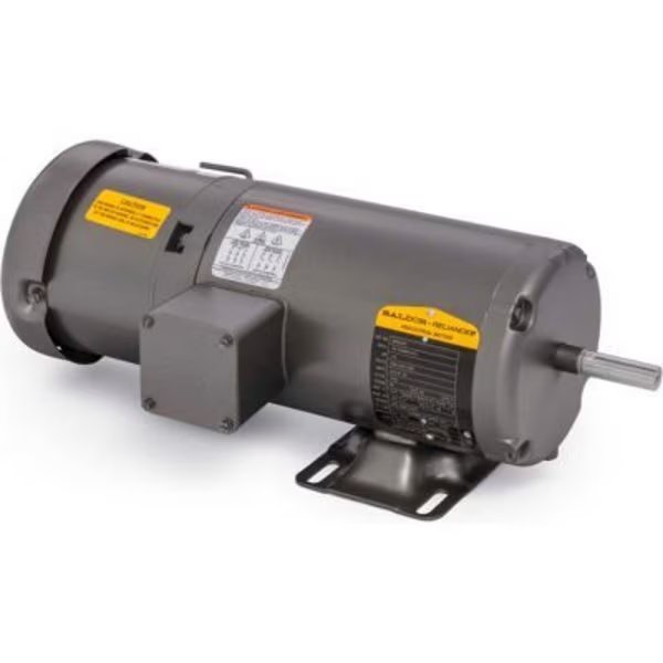 Baldor-Reliance Motor EBM3546, 1HP, 1765RPM, 3PH, 60HZ, 56, 3524M, TEFC, F1, BR, Baldor-Reliance, Mfr#: EBM3546