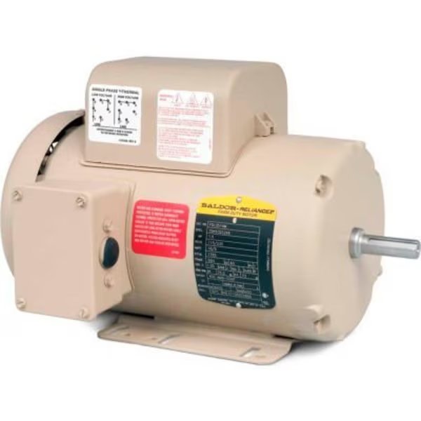 Baldor-Reliance Motor FDL3611TM, 2HP, 1725RPM, 1PH, 60HZ, 182T, 3634L, TEFC, F1, Baldor-Reliance, Mfr#: FDL3611TM