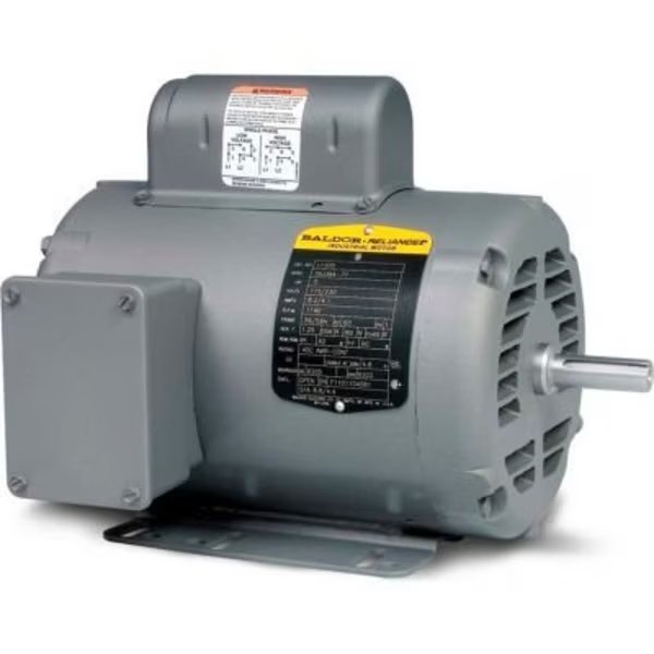 Baldor-Reliance Motor L1201, .17HP, 1140RPM, 1PH, 60HZ, 48, 3418L, OPEN, F1, Baldor-Reliance, Mfr#: L1201