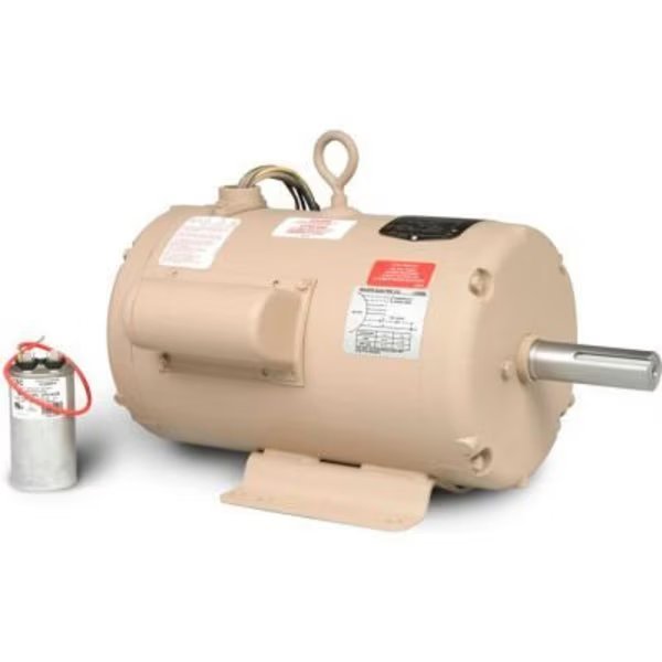 Baldor-Reliance Motor UCLE1015, 10-15HP, 3500RPM, 1PH, 60HZ, 215Z, 3750LC, TEA, Baldor-Reliance, Mfr#: UCLE1015