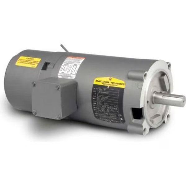 Baldor-Reliance Motor VBM3108, .5HP, 1725RPM, 3PH, 60HZ, 56C, 3416M, OPEN, F1, Baldor-Reliance, Mfr#: VBM3108