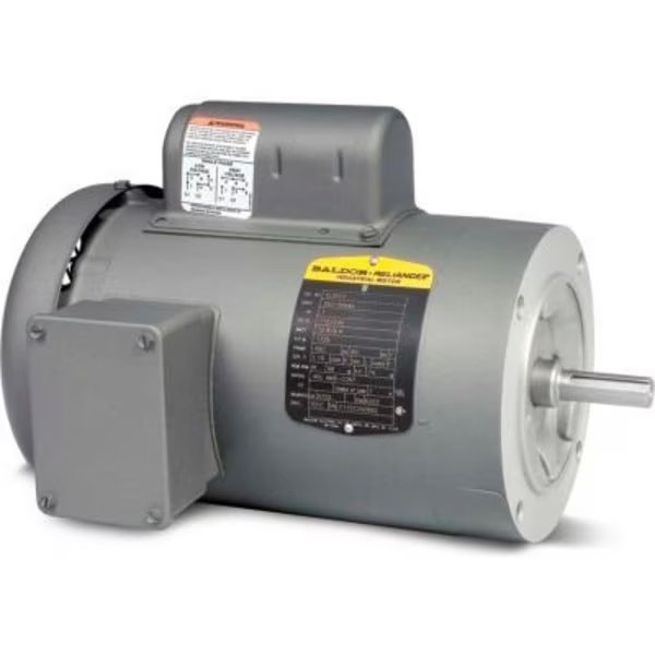 Baldor-Reliance Motor VL3510-50, 1HP, 1425RPM, 1PH, 50HZ, 56C, 3532L, TEFC, F1, N, Baldor-Reliance, Mfr#: VL3510-50