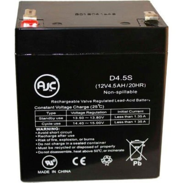 AJC APC T1500 12V 18Ah UPS Battery, Battery Clerk, Mfr#: AJC-D18S-J-2-143827
