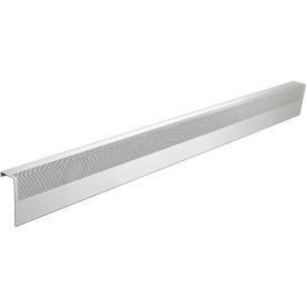 Baseboarders® Basic Series 6 ft Steel Easy Slip-on Baseboard Heater Cover, White, Buss General Partner Co Ltd, Mfr#: BC001-72-WHT