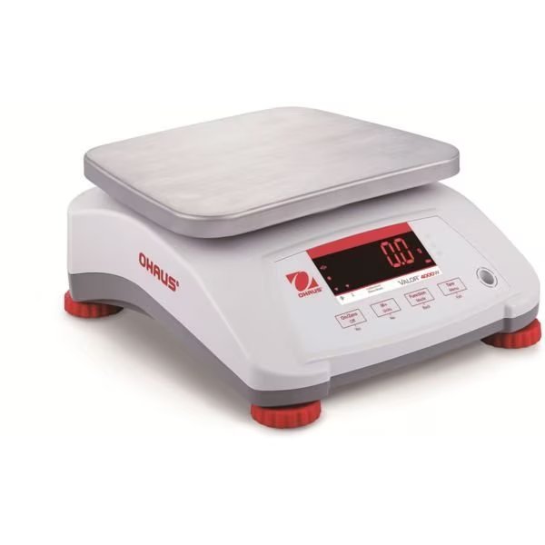 Ohaus® V41PWE15T Valor® 4000 Water Resistant Digital Food Scale, 30 lb x 0.005 lb, Ohaus, Mfr#: 30035437
