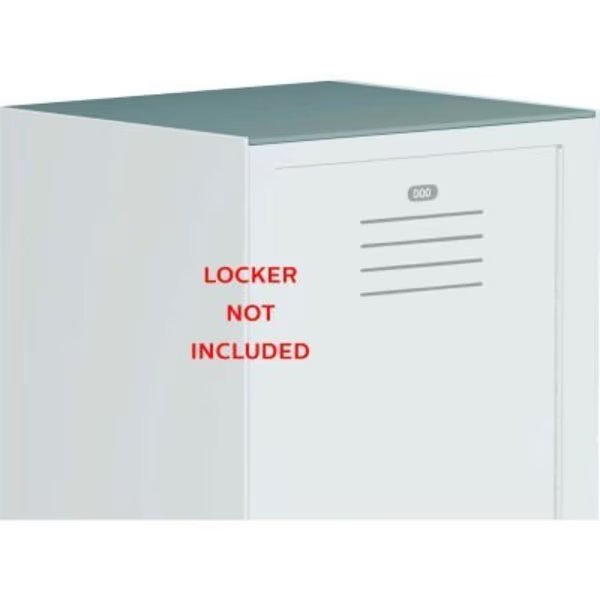 Bradley Locker Flat Top FT1212-200 12x12 - Gray, Bradley, Mfr#: FT1212-200