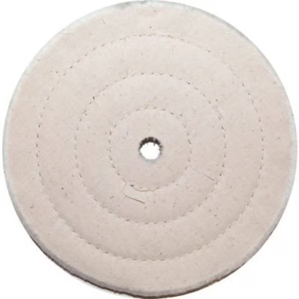 Century Drill Muslin Polishing Wheel 6" Dia. Cotton, Century Drill & Tool, Mfr#: 79140
