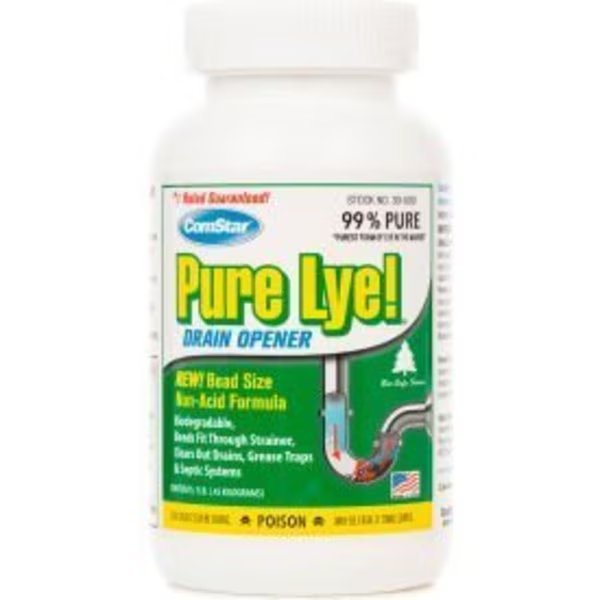 Pure Lye 1 Pound, Comstar International, Mfr#: 30-500*