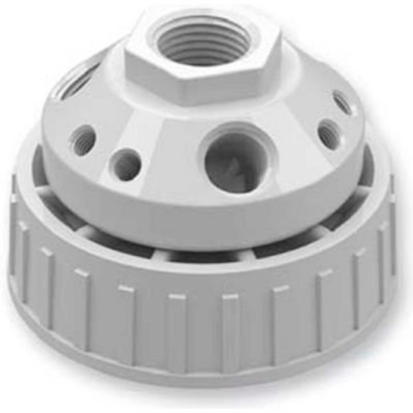 CP Lab Safety 10-Port Waste Manifold Cap with Plugs, For Nalgene Carboys with 70mm Closure, Cp Lab Safety., Mfr#: WF-70NAL-10KIT