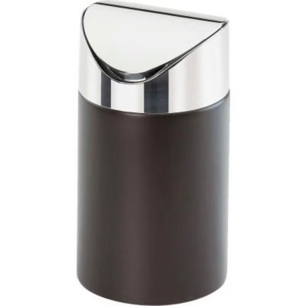Cal-Mil 1717-96 Midnight Countertop Trash Bin 5"W x 5"D x 7"H, Cal Mil Plastics, Mfr#: 1717-96