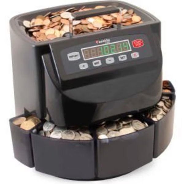 Cassida Coin Counter-Sorter-Wrapper C200, Cassida, Mfr#: C200