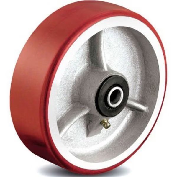 Colson® 2 Series Wheel 5.00004.949.7 WS - 4 x 2 Polyurethane on Cast Iron 1/2 Roller Bearing, Colson, Mfr#: 5.00004.949.7 WS