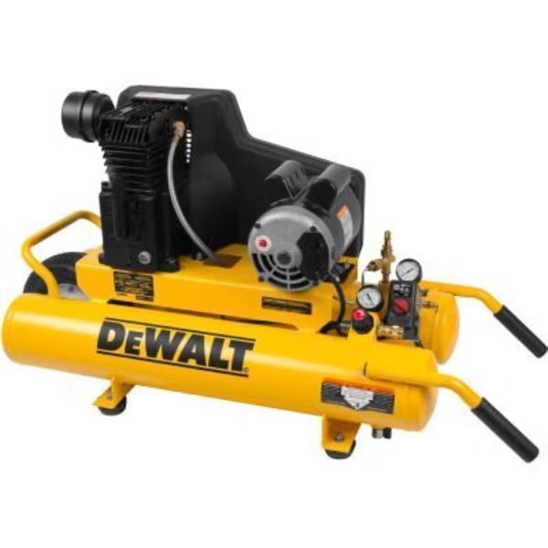 DeWALT® DXCMTA1980854, Portable Electric Air Compressor, 1.9HP, 8 Gal, Wheelbarrow, 5.7 CFM, Mat Industries, Mfr#: DXCMTA1980854