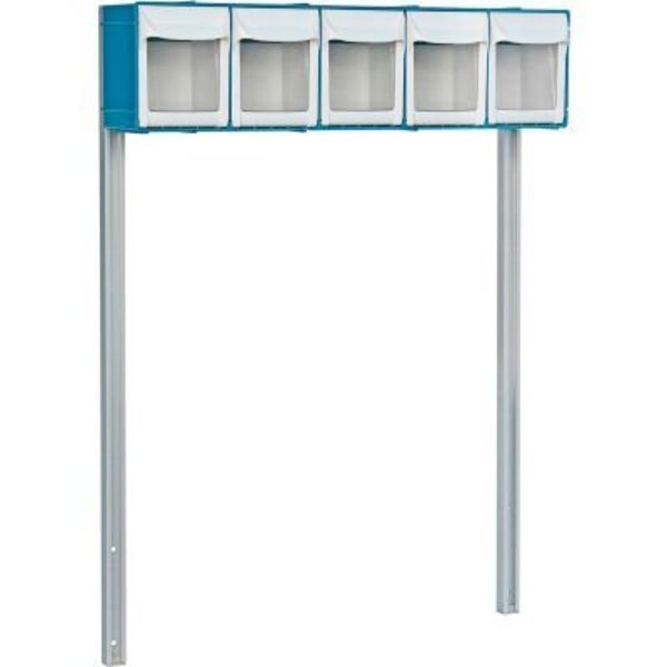 DetectoÂ 5-Bin Organizer W/ Accessory Bridge, Detecto, Mfr#: CAB05