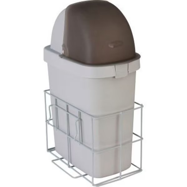 DetectoÂ Waste Bin W/ Accessory Rail For Rescue Anesthesiology Loaded Carts, Detecto, Mfr#: CARCWB