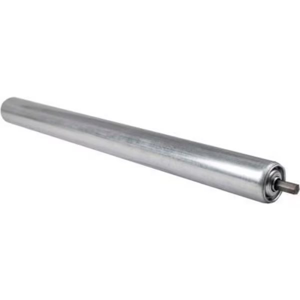 1.9" Dia. x 16 Ga. Galvanized Roller 26157-6-GP for 6" O.A.W. Omni Conveyors, Omni Metalcraft, Mfr#: 26157-6-GP