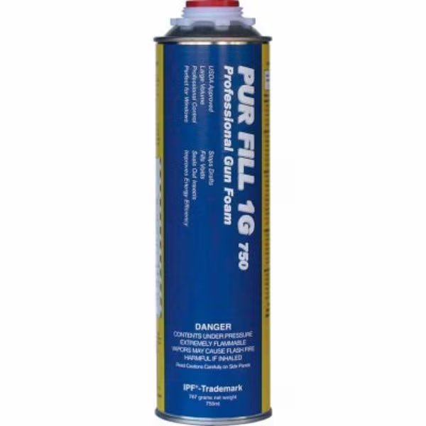 Todol Pur Fill 1G, Professional Gun Foam, 750ml - GF01, Todol Products, Inc, Mfr#: GF01