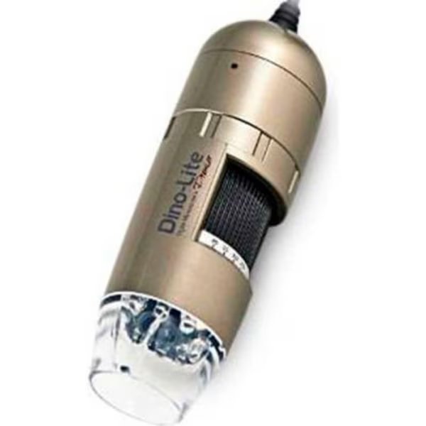 Dino-Lite Handheld Microscope with MicroTouch, 1.3 MP, 10x - 50x, 220x, Dunwell Tech - Dino Lite, Mfr#: AM4111T