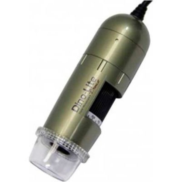 Dino-Lite Handheld Digital Microscope with Adjustable Polarizer, 1.3 MP, 10x - 90x, Dunwell Tech - Dino Lite, Mfr#: AM4113ZTL