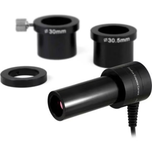 Dino-Lite Edge Eyepiece Camera with C-Mount Eyepiece Adapters, 5MP, 20x, 23mm Base, Dunwell Tech - Dino Lite, Mfr#: AM7025X