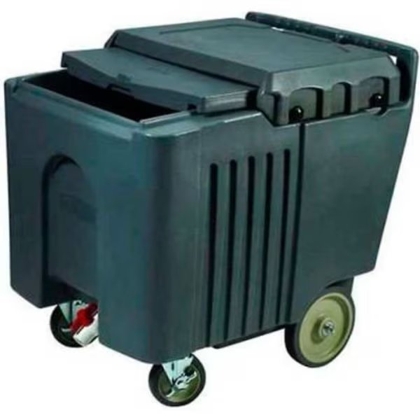 Winco - Ice Caddy, Sliding Cover, Polyethylene, 125 Lbs. Capaciity, Winco Dwl Industries Co, Mfr#: IIC-29