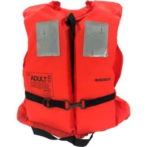 Datrex Offshore Life Vest, USCG Type I, Reversible, Orange, Adult Universal, DX400RTJ, Datrex, Mfr#: DX400RTJ