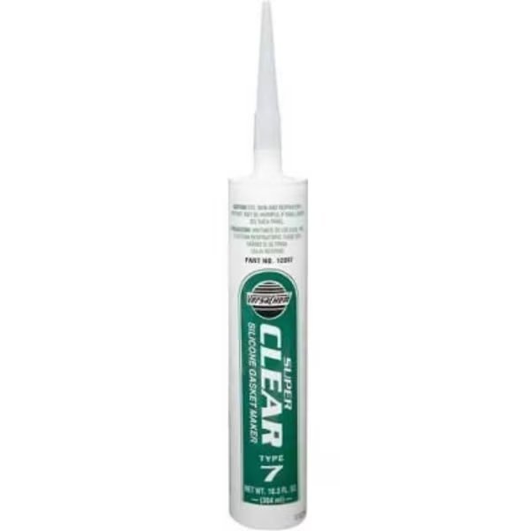 VersaChem® Super Clear Silicone, 12007, 10.3 Oz. Cartridge, Itw, Mfr#: 12007