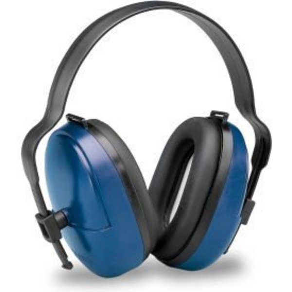 Elvex® ValueMuff„¢ Earmuff, Dielectric, NRR 25, Blue/Black, 1 Pair, Delta Plus, Mfr#: WELHB25