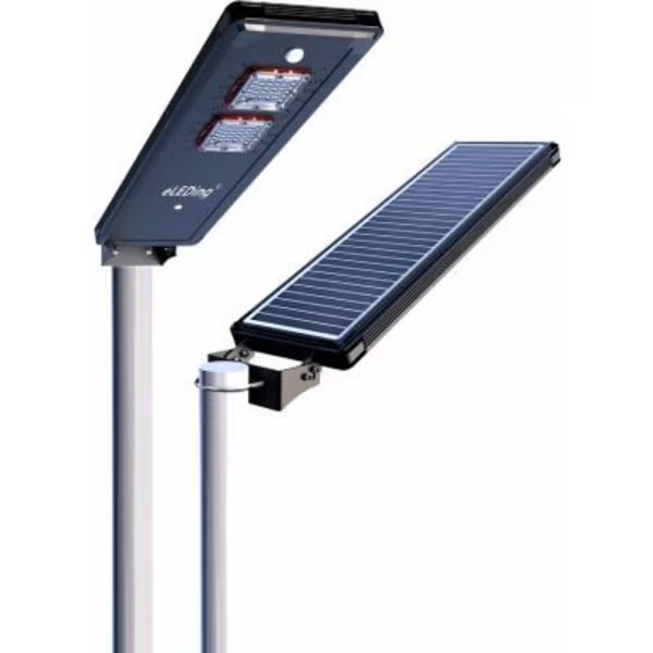 eLEDing® Solar Powered 18W 3200 LM AI SMART CREE 5000K LED Street Parking Lot Area light, E E Systems Group, Mfr#: EE824W-AI18
