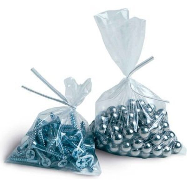 Layflat Poly Bags, 10"W x 12"L, 2 Mil, Clear, 500/Pack, Lk Packaging, Mfr#: 8F1012