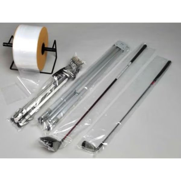 Low Density Poly Tubing, 8"W x 725'L, 6 Mil, Clear, 1 Roll, Lk Packaging, Mfr#: T1-08060