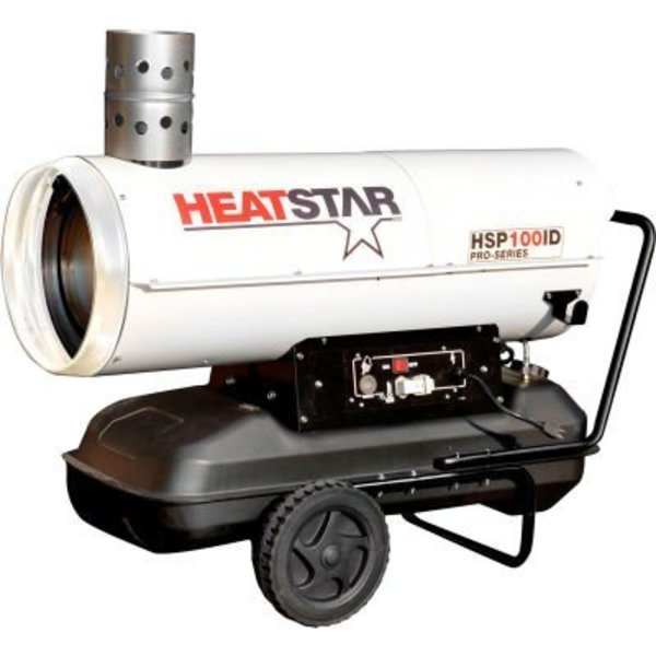 Heatstar Pro Series Indirect Fired Heater, 122000 BTU, Enerco Group, Mfr#: HSP100ID