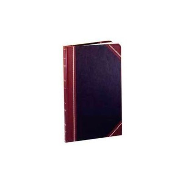 Boorum & Pease® Account Book, Record Ruled, 8-5/8" x 14-1/8", Black Cover, 300 Pages/Pad, Esselte Pendaflex Corp., Mfr#: 9300R