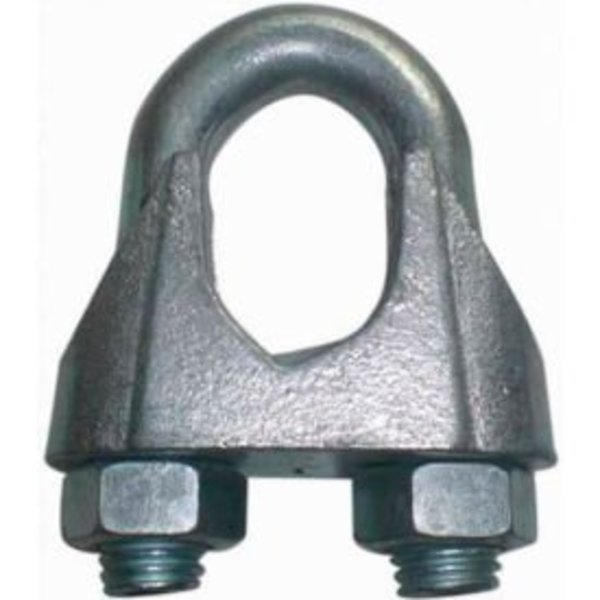 Elite Sales EGC18 1/8" Zinc Plated Wire Rope Clip - Pack of 100, Elite Sales, Mfr#: EGC18