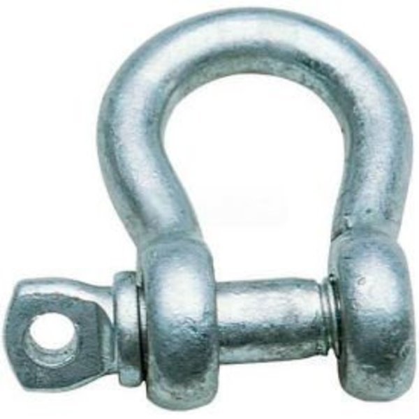 Elite Sales HG1SPAS 1" Galvanized Screw Pin Anchor Shackle - Pack of 5, Elite Sales, Mfr#: HG1SPAS