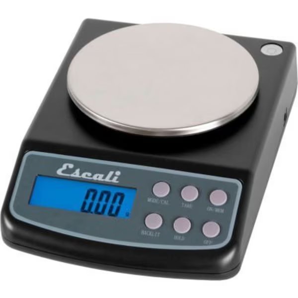 Escali L125 Maximum Precision Digital Lab Scale, 125g x 0.01g, Stainless Steel Removable Top, Escali, Mfr#: L125