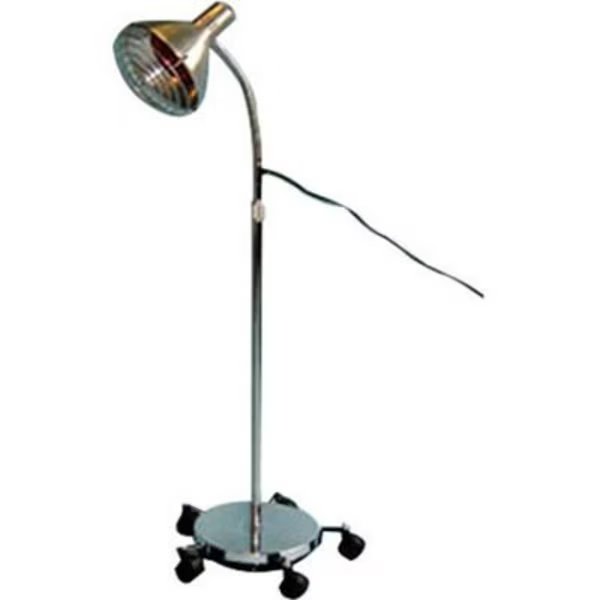 Standard 250 Watt Ceramic Infra-Red Lamp with Mobile Base, Fabrication Enterprises, Mfr#: 18-1165