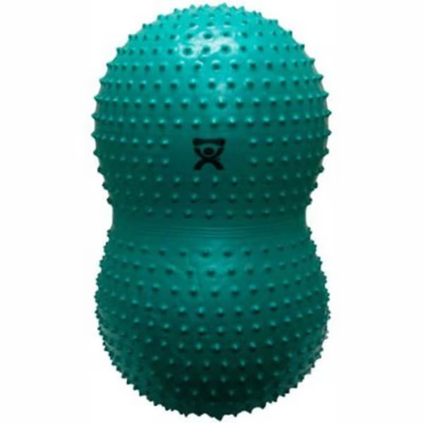 CanDo® Inflatable Exercise Sensi-Saddle Roll, Green, 24" Dia. x 43"L, Fabrication Enterprises, Mfr#: 30-1737