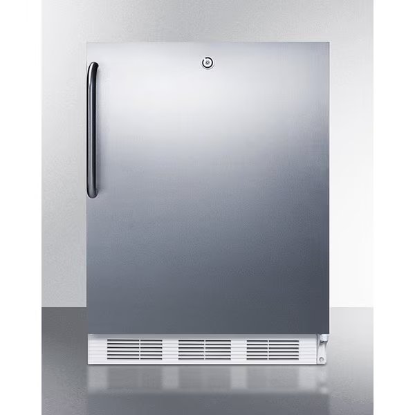 Summit-ADA Comp All-Refrigerator For Freestanding Use, , S/S Door, , Lock, Summit Appliance Div., Mfr#: FF6LW7SSTBADA